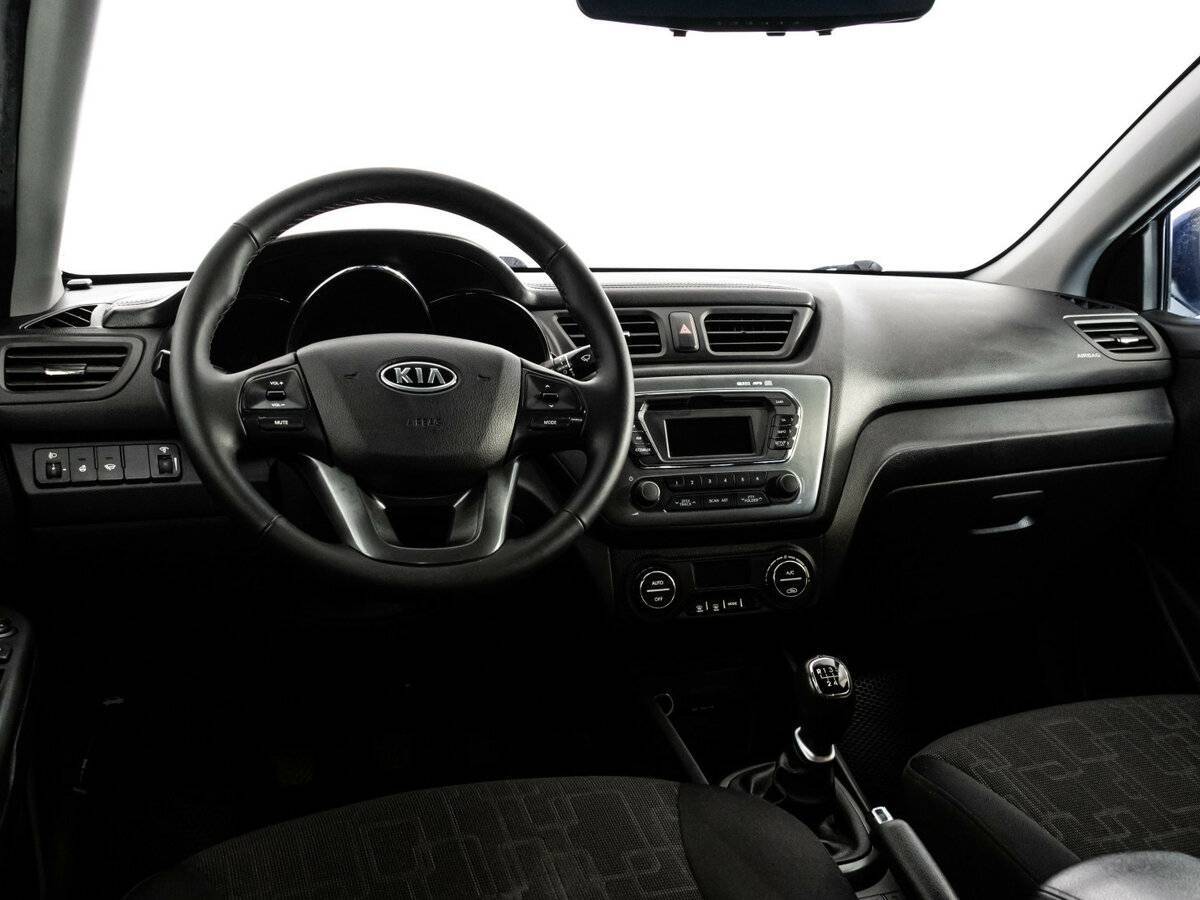 Kia Rio 5-speed, 2012 Фото №9