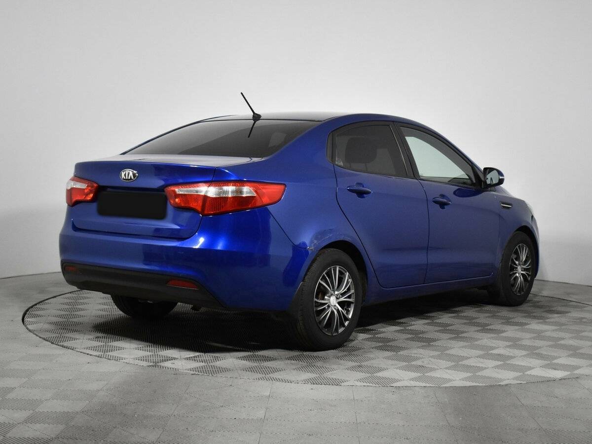 Kia Rio 5-speed, 2013 Фото №5